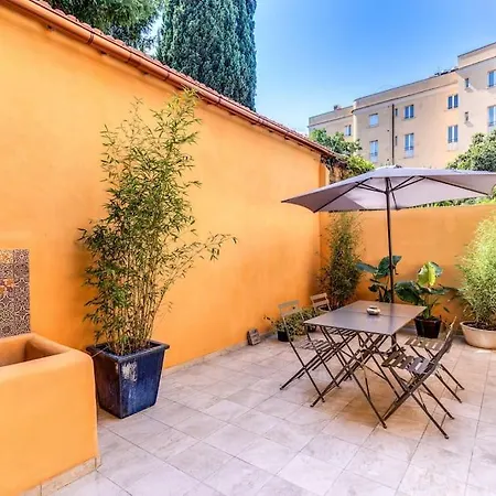 Apartament Trastevere 2 Bdr Orto Botanico With Private Patio Rzym