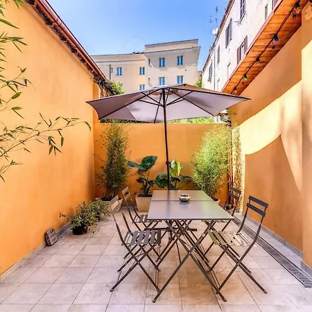 Trastevere 2 Bdr Orto Botanico With Private Patio Apartment *